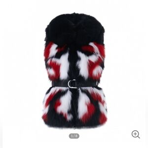 fox fur vest (Mark & Lona black/ size: xs)